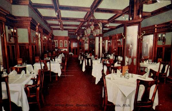 LADIES DINING ROOM BAUMANS CAFE GRAND RAPIDS